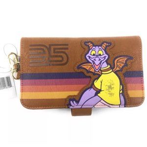 Disney 35th Anniversary Epcot Figment Wristlet